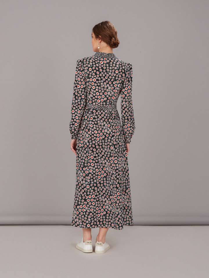Load image into Gallery viewer, Vanessa-B Dress in Batik Dot