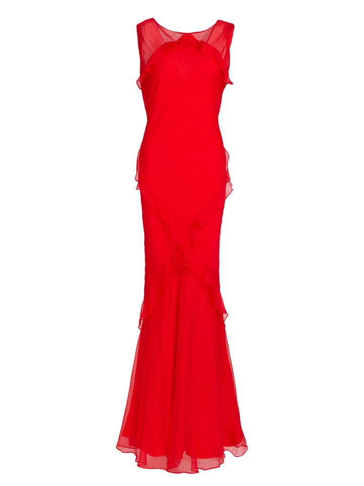 Load image into Gallery viewer, Tamara C Dress in Scarlet
