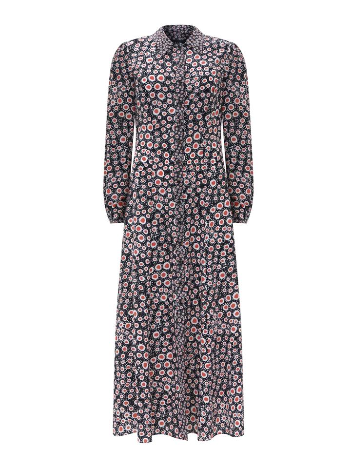 Load image into Gallery viewer, Vanessa-B Dress in Batik Dot